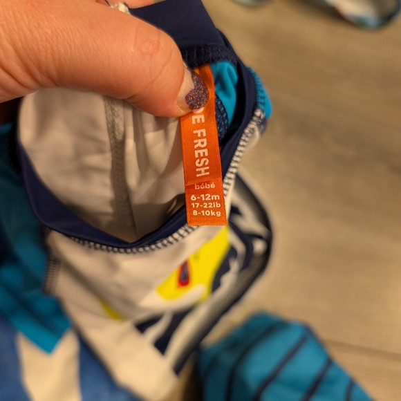 Baby Boy Swim Bundle 6-12, 12-18 - Picture 4 of 8